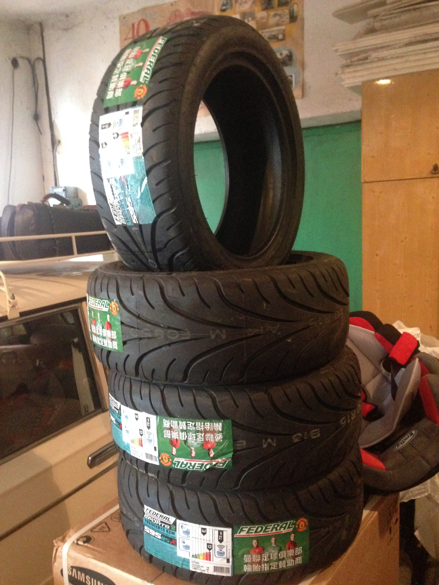 Управление (Часть 2) Резина Federal 595 RS-R — Toyota Will Vi, 1,3 л ...