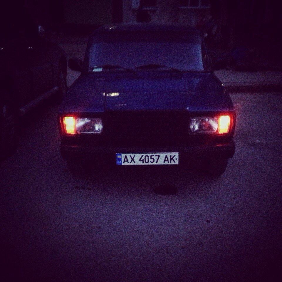 Габариты американка — Lada 2107, 1,5 л, 2001 года | тюнинг | DRIVE2