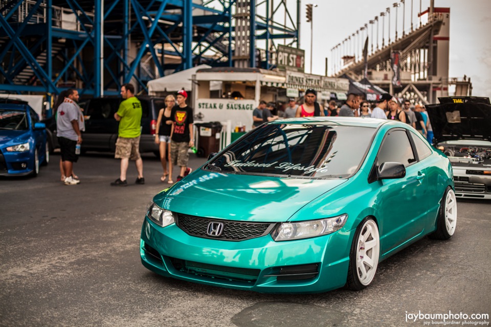 Honda Civic Coupe 8 stance