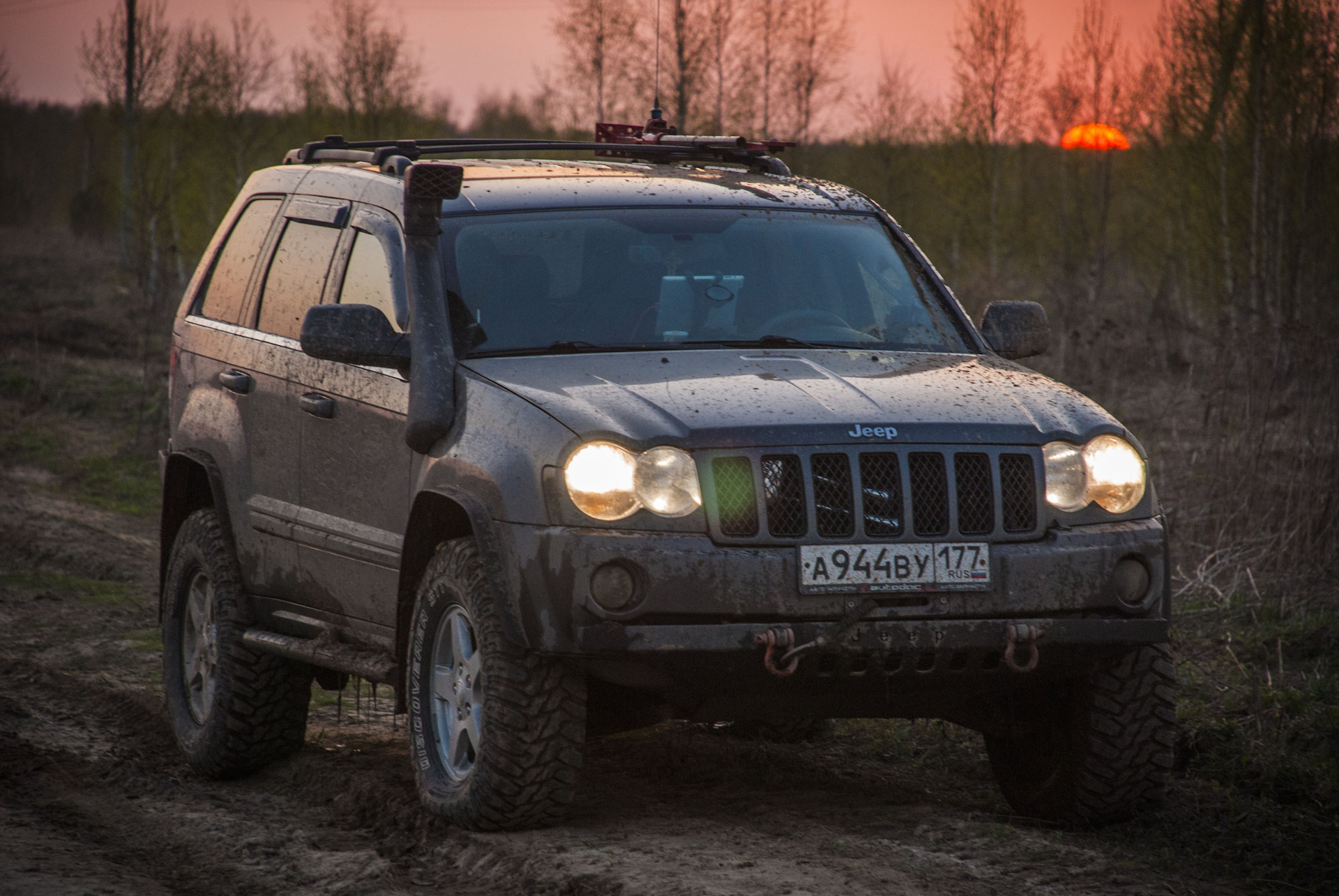 Рейд на озеро Большое или как утопить машину. 30 апреля 2017г. (Фото и  видео) — Jeep Grand Cherokee (WK), 3 л, 2005 года | покатушки | DRIVE2