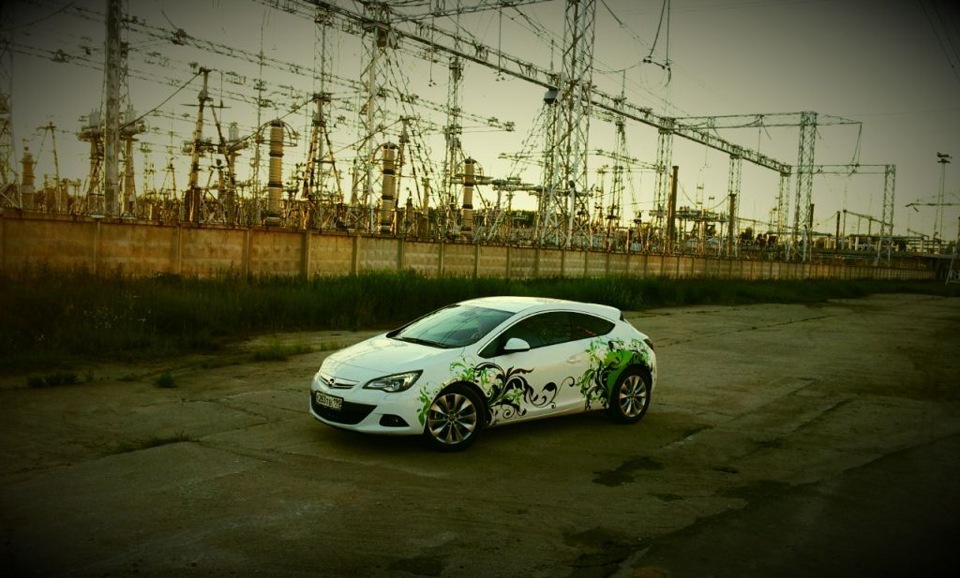 Аэрография Opel Astra GTC