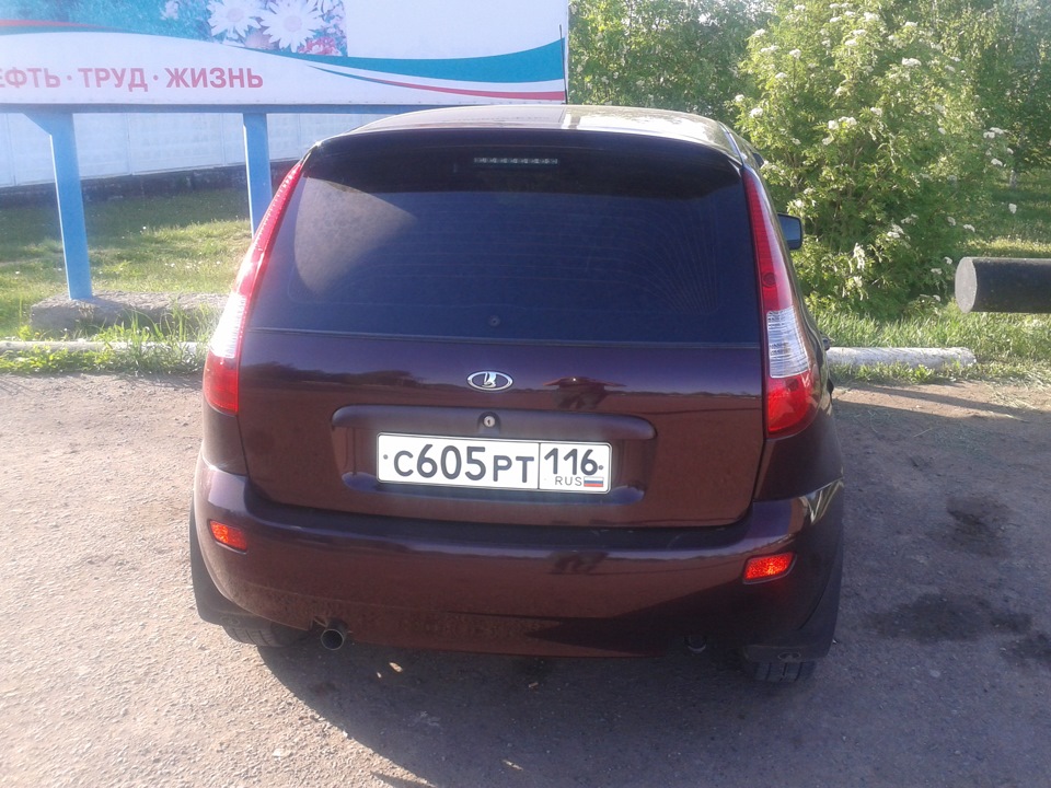 Спойлер — Lada Калина Хэтчбек (1G), 1,6 л, 2013 года | стайлинг | DRIVE2