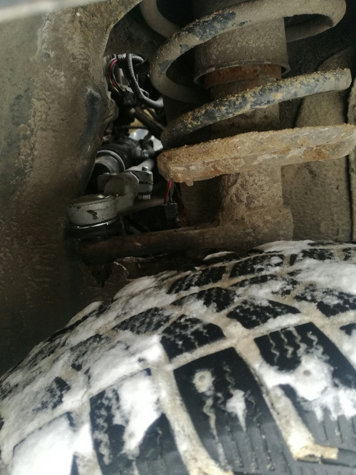 Установка новой рулевой рейки, замена главного тормозного цылиндра ...