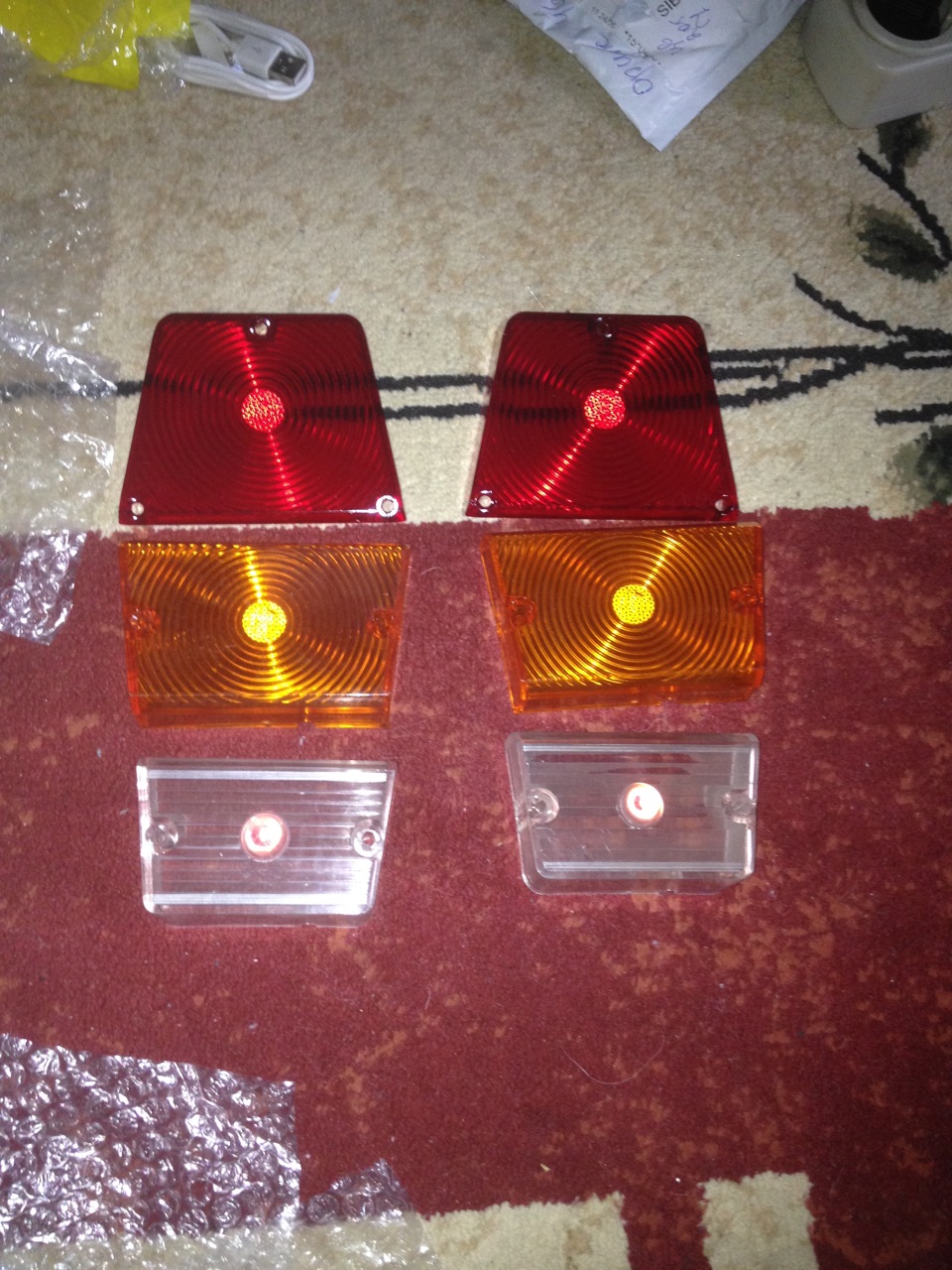 Первосерийные задние фонари — ГАЗ 2401, 2,5 л, 1975 года | стайлинг ...