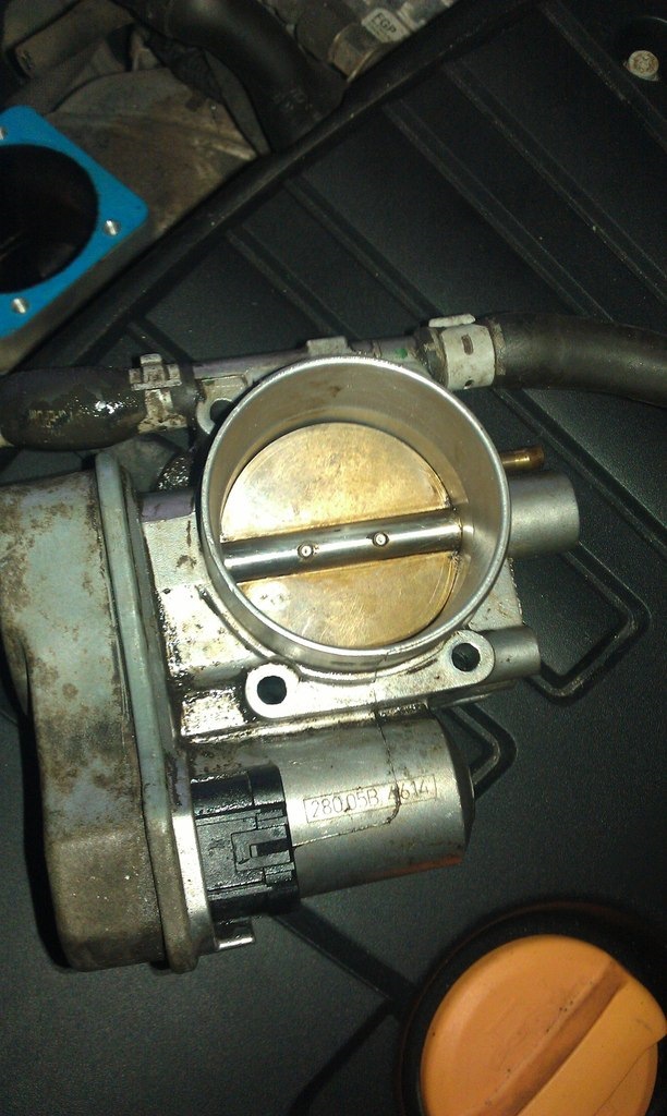Чистка дроссельной заслонки — Opel Astra H, 1,8 л, 2006 года | своими ...