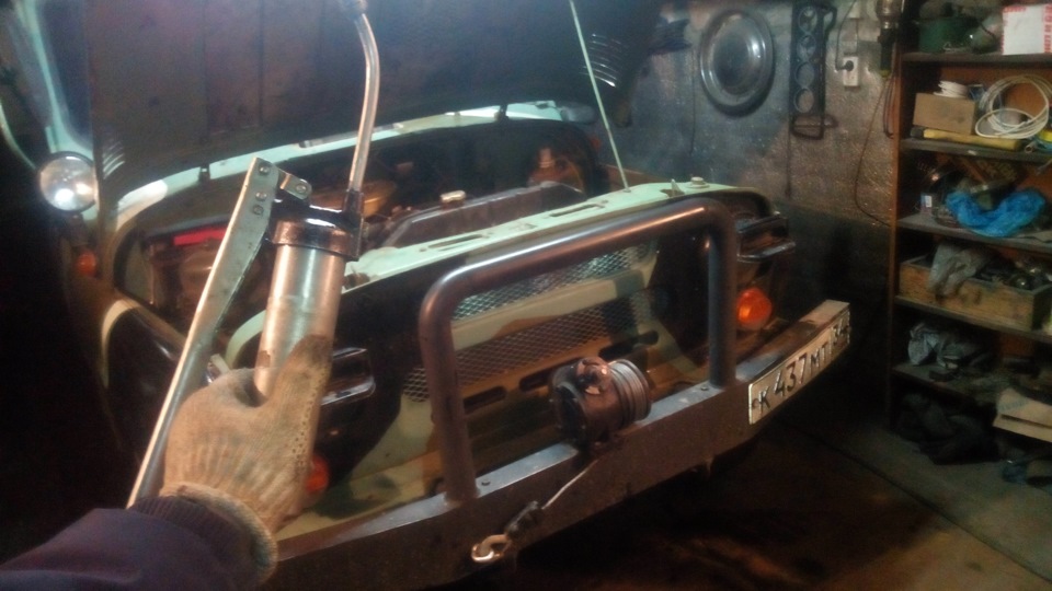 Шприцовка, ништячки — УАЗ 469, 2,5 л, 1976 года | просто так | DRIVE2