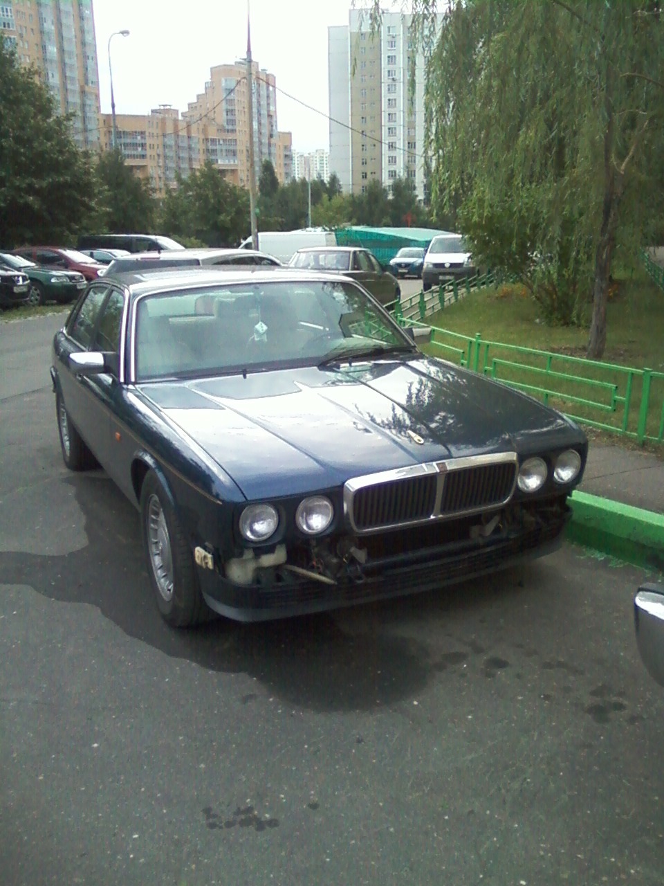 Украли бампера=(( — Jaguar XJ6 (XJ40), 3,2 л, 1994 года | другое | DRIVE2