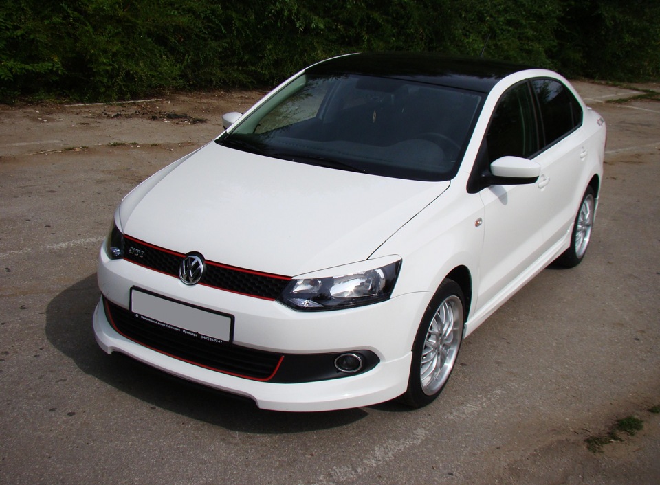 volkswagen polo 2013 белый