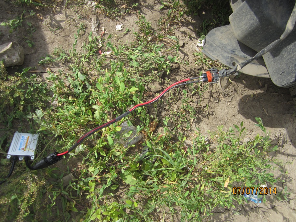 Ксен в птф и белые габариты. — Hyundai Solaris, 1,6 л, 2013 года ...