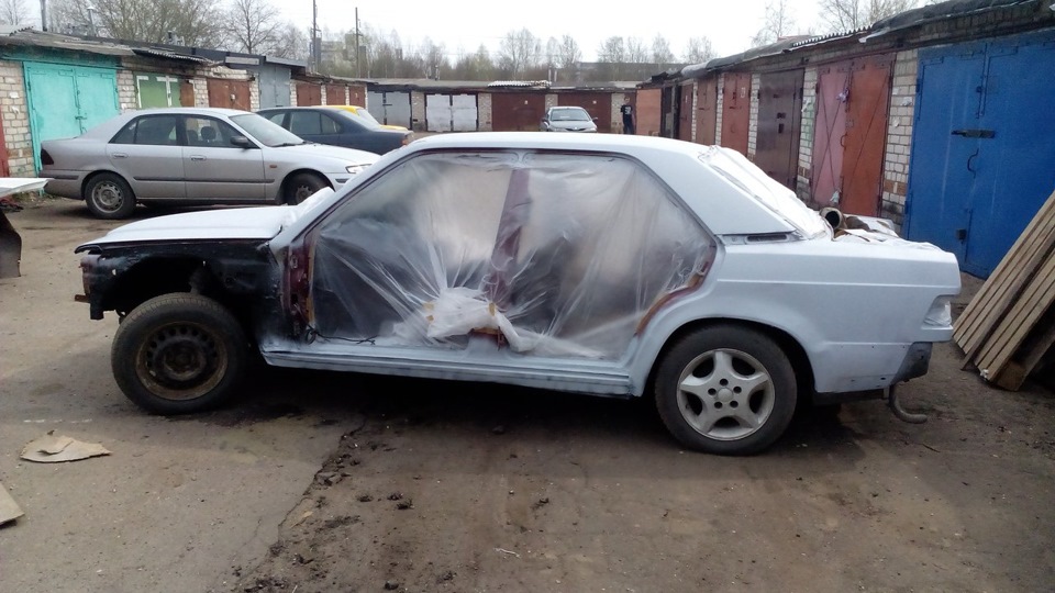 Покраска и переварка порогов и задних арок с заменой передних крыльев ...