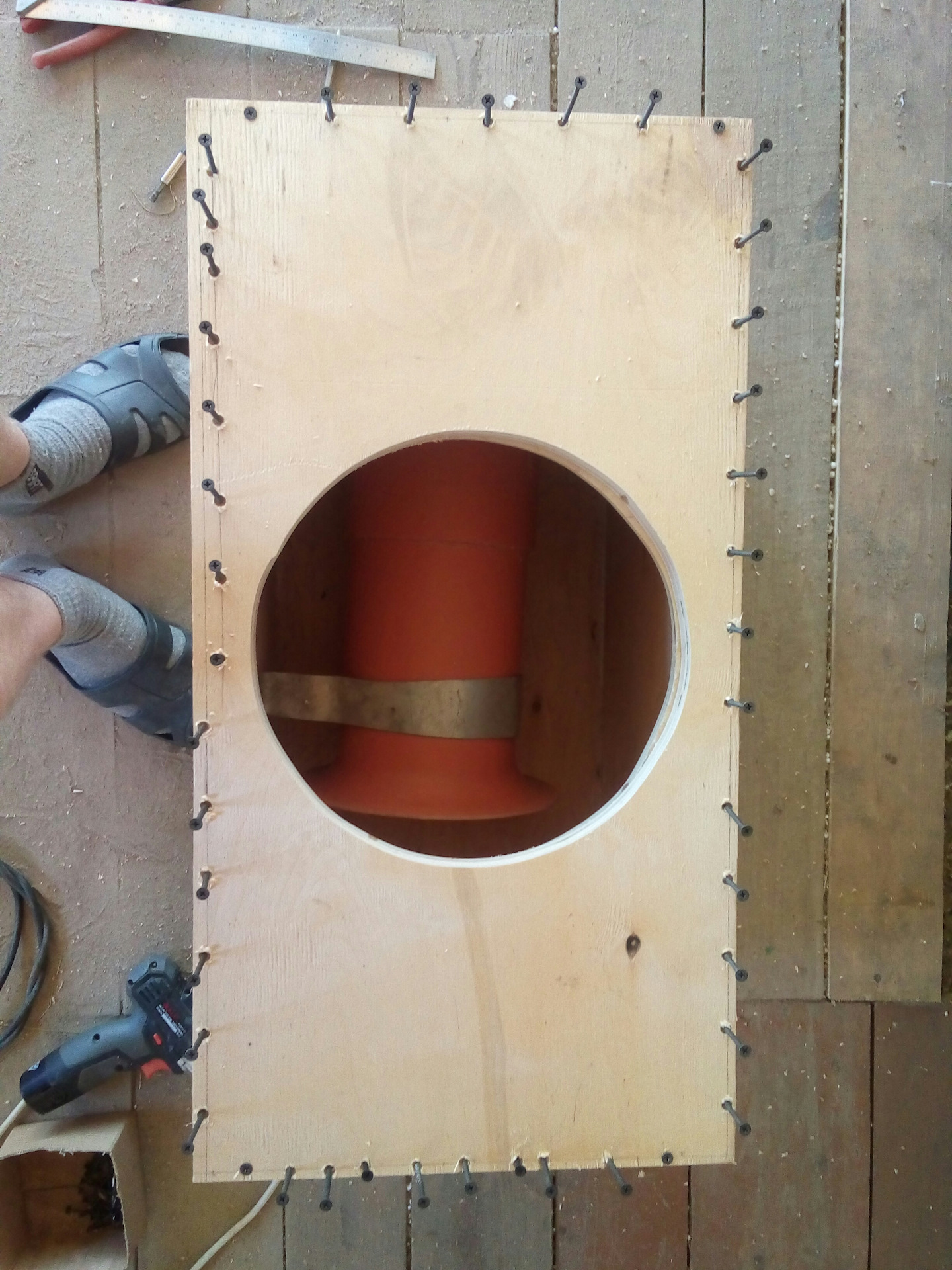 Сделал короб под саб — DRIVE2