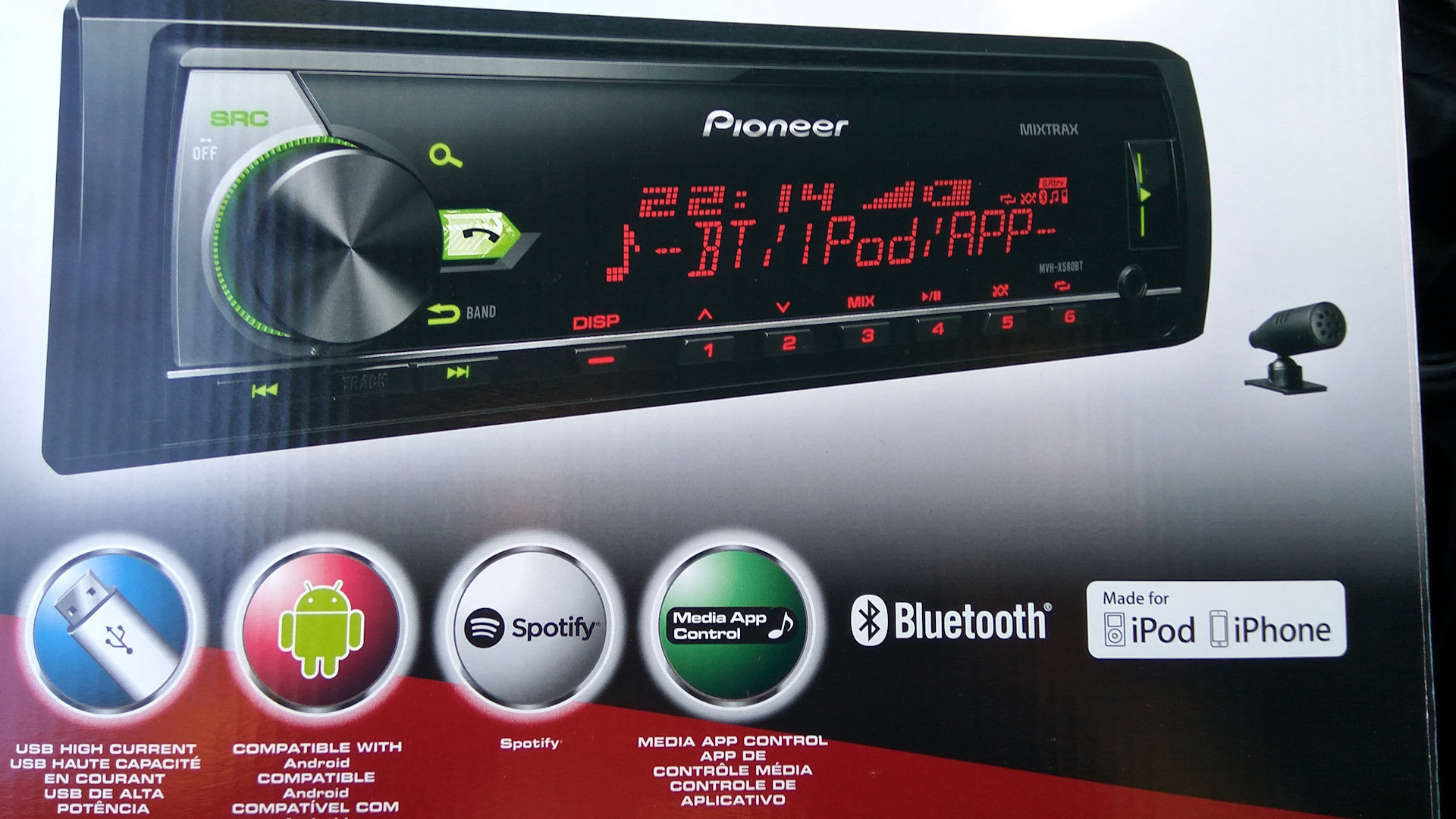 Сравнение магнитол pioneer 580 и 510