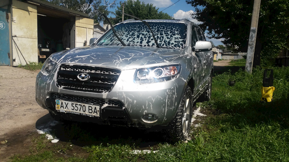 Фото в бортжурнале Hyundai Santa Fe (2G)