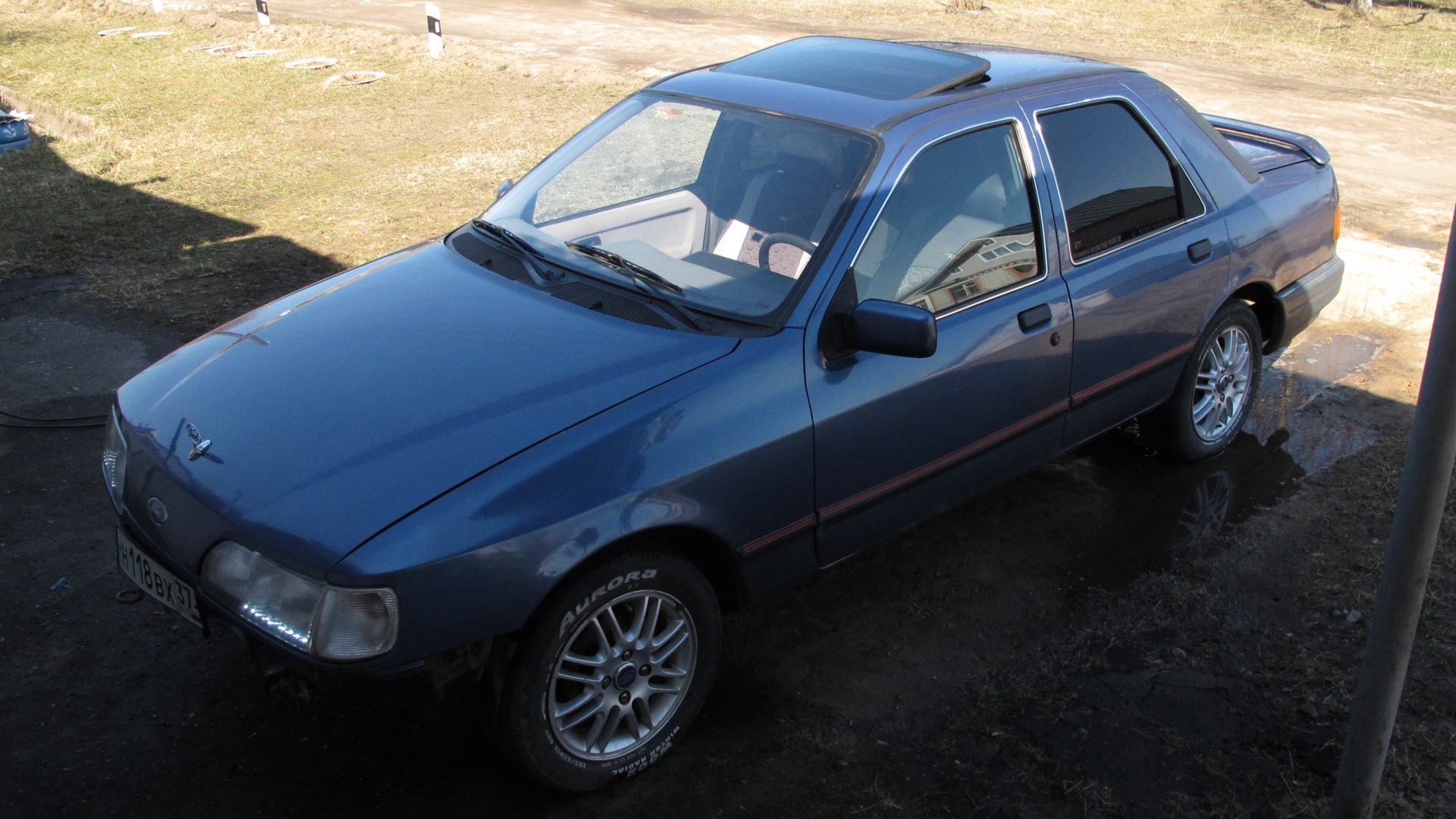 Ford Sierra 2.0 бензиновый 1988 | 2.0 GL СиНькА на DRIVE2