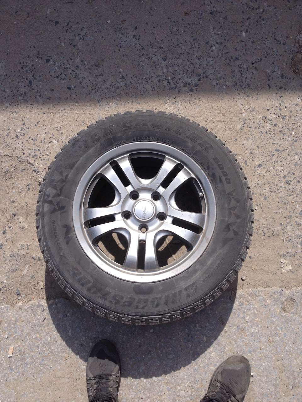 Покраска литья — Hyundai Tucson (JM), 2,7 л, 2006 года | колёсные диски ...