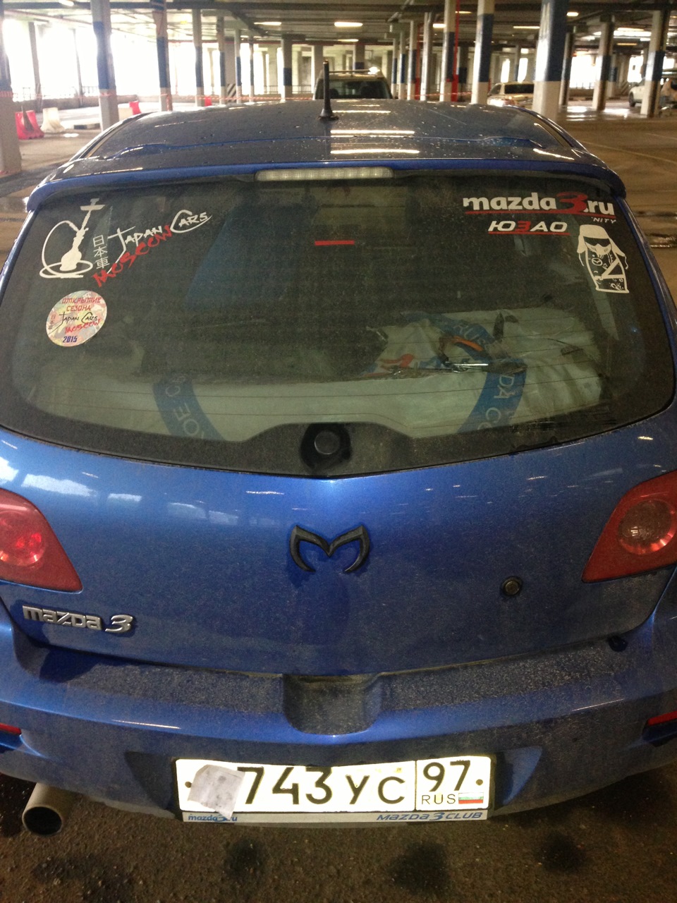 Убираем задний дворник — Mazda 3 (1G) BK, 1,6 л, 2005 года | стайлинг ...