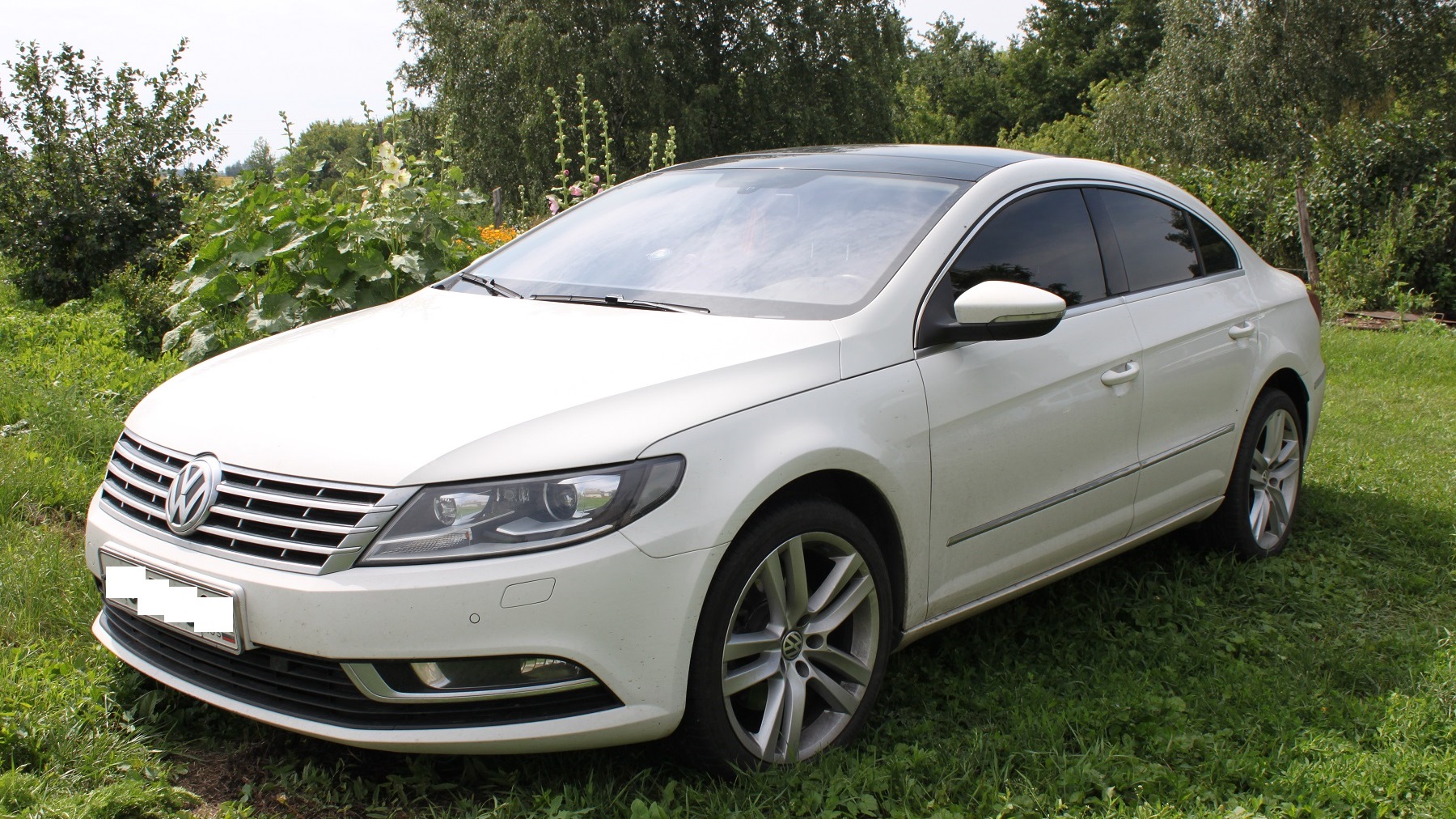 Volkswagen Passat cc 2009 Р±РµР»С‹Р№