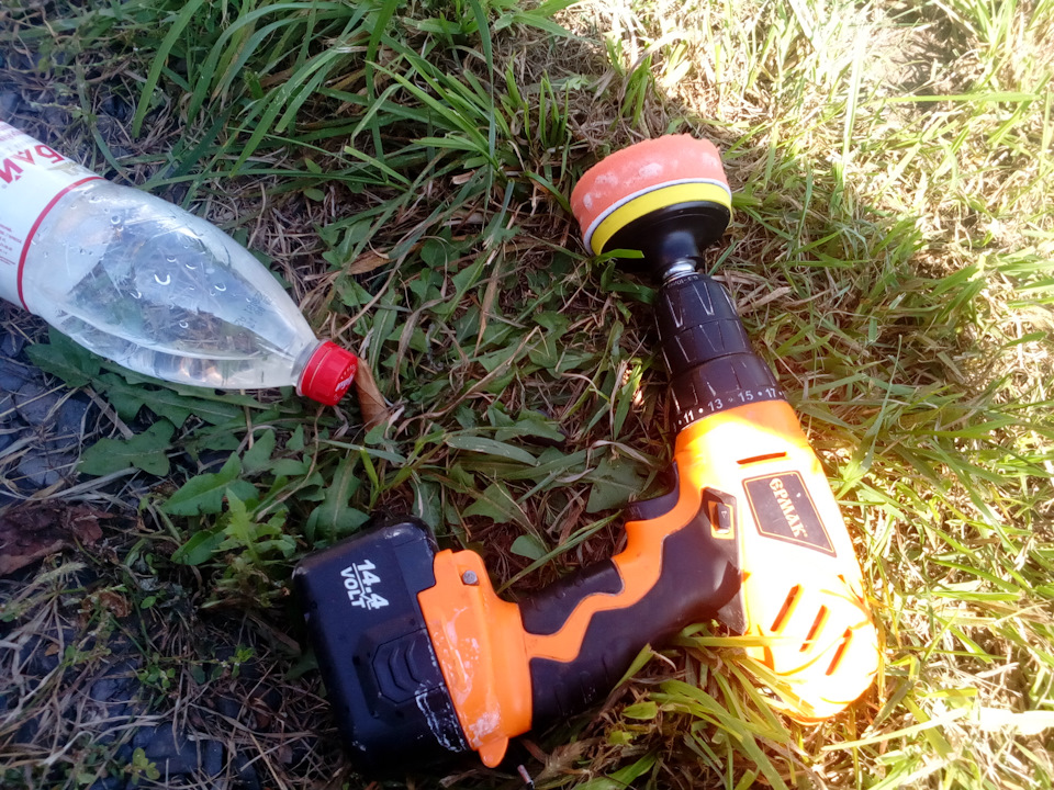 полировка фар зубной пастой — Nissan Almera II (N16), 2005 года ...