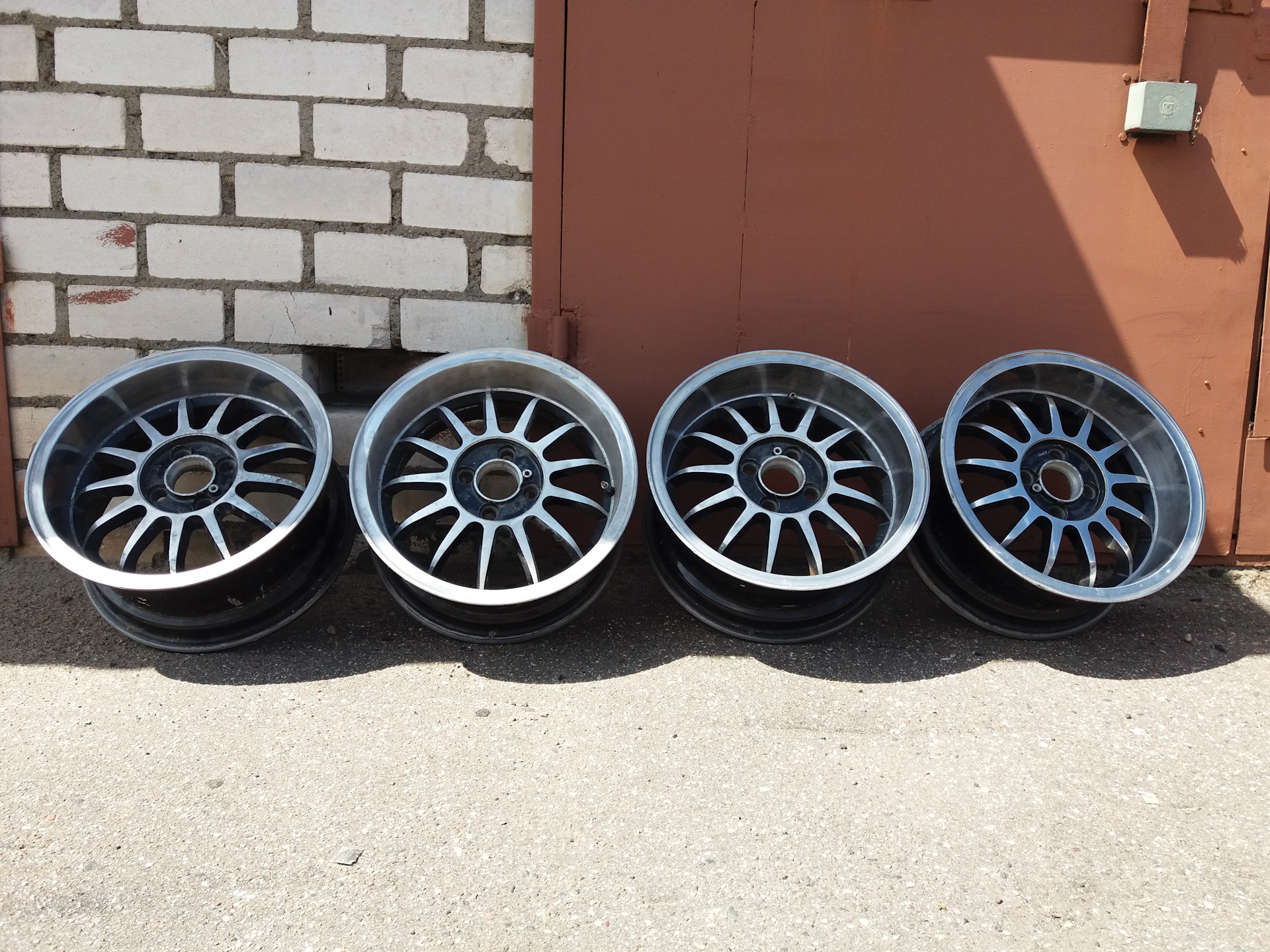 полировка полок и центра дисков 15\" — DRIVE2