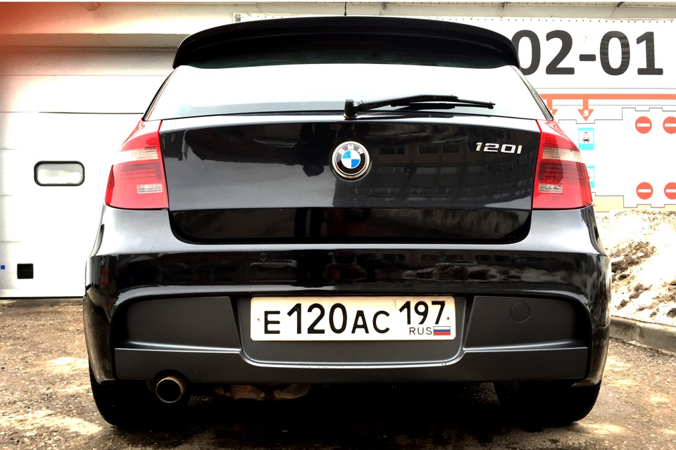 Бампер на машине! — BMW 1 series (E81/E87), 2 л, 2006 года | кузовной ...