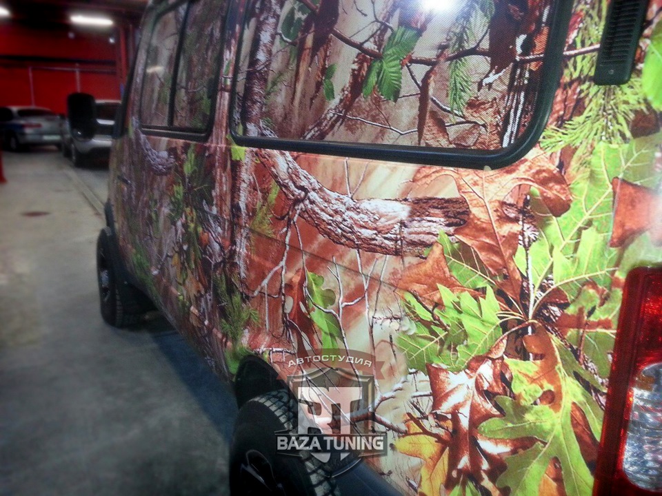 Перетяжка винилом Toyota Tundra и ГАЗ Соболь (Баргузин) — DRIVE2