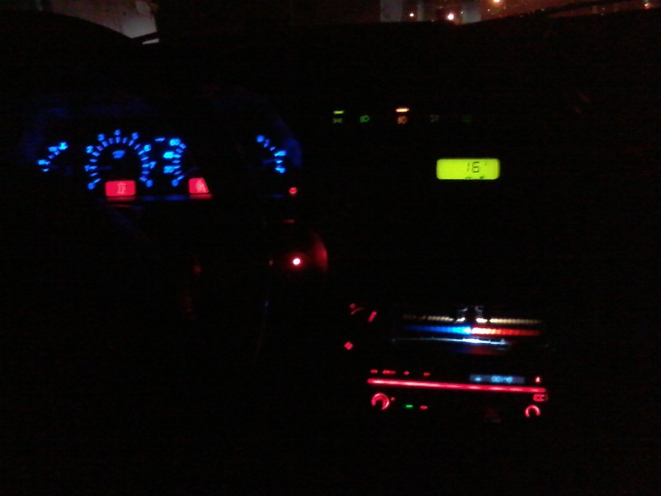 ПоДсВеТкА ПрИбОрОв — Lada 2114, 1,5 л, 2003 года | тюнинг | DRIVE2