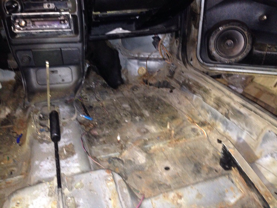 ремонт днища 2114