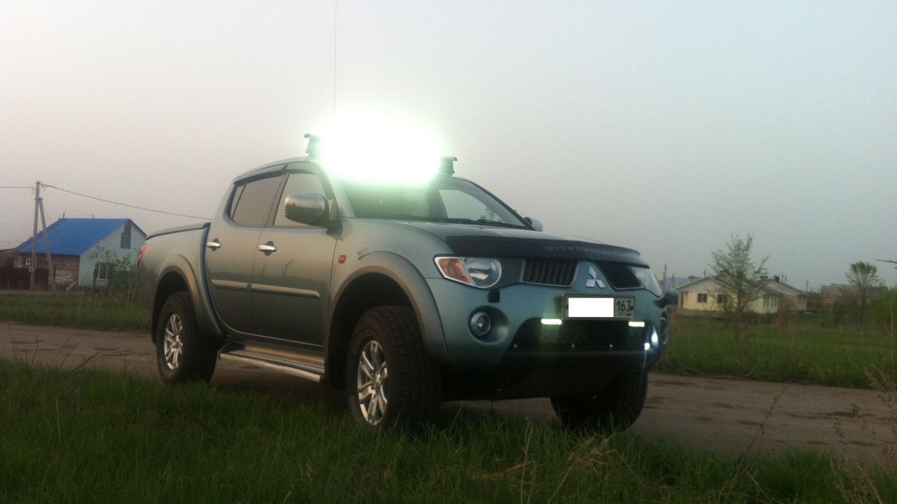 Mitsubishi L200 (4G) 2.5 дизельный 2007 | вездеход в Рапторе на DRIVE2