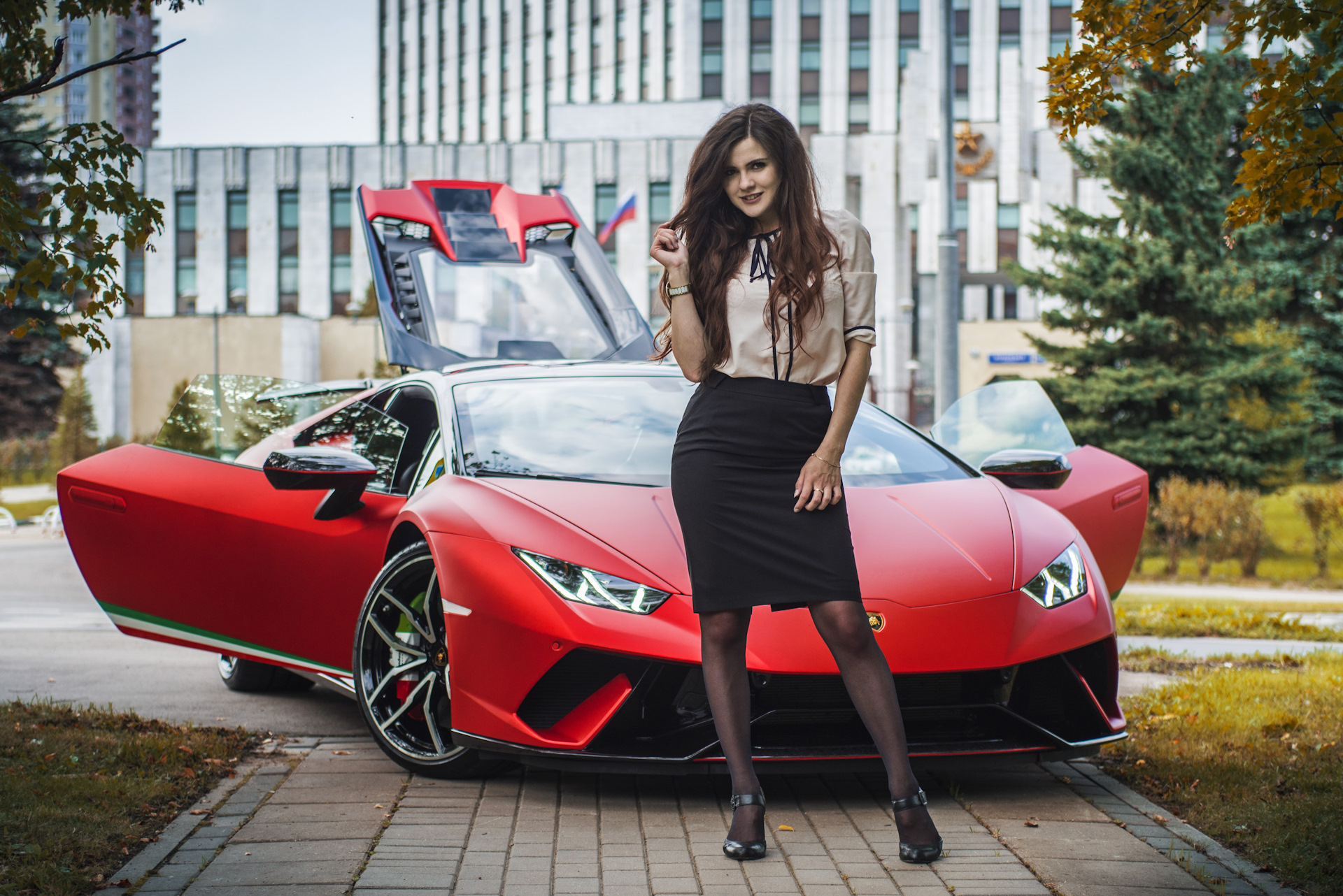 Юлия Адашева Lamborghini