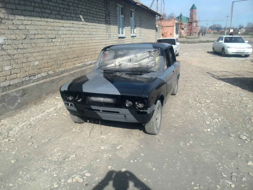 Авто цвет городской камуфляж