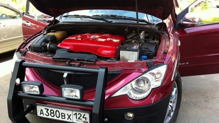 Ssangyong actyon sports свап