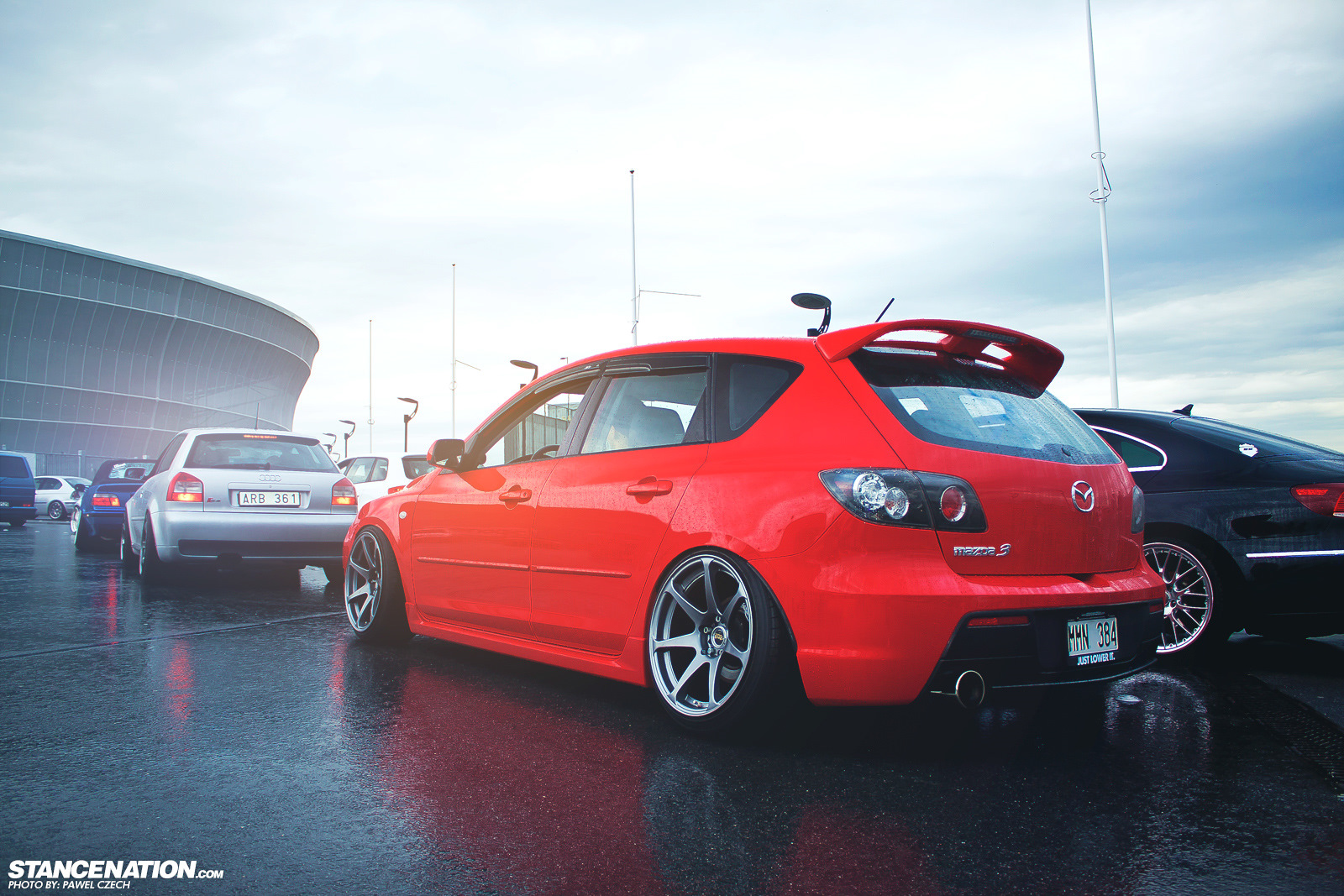 Mazda 3 BL stance