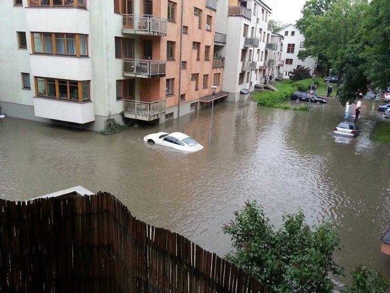 Прага наводнение