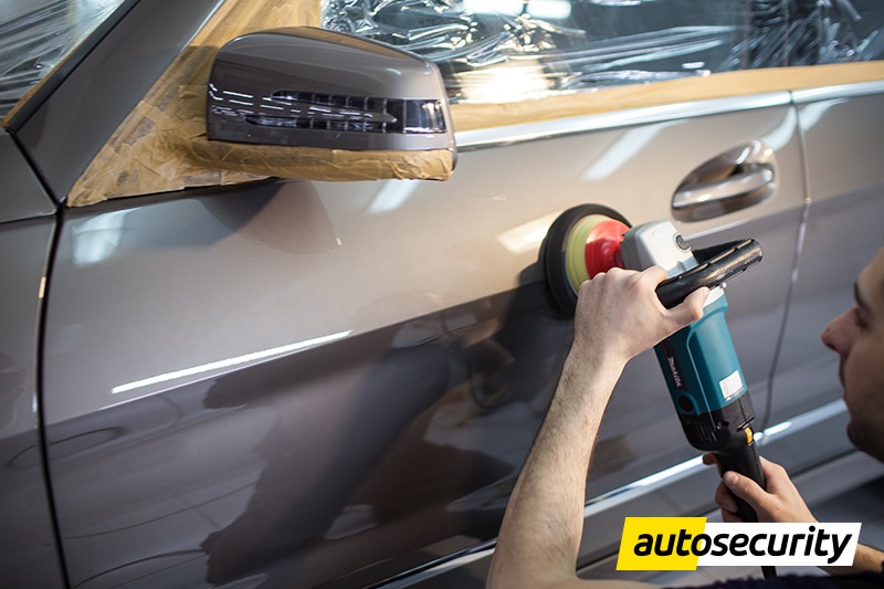 Mercedes Benz GLK 250 — восстановительная полировка кузова и защита ...