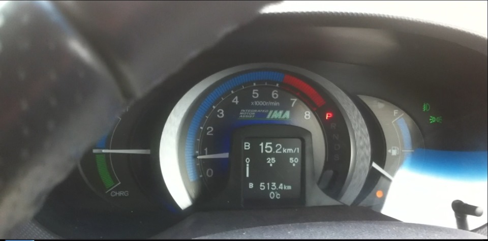 Расход топлива Honda Insight — Honda Insight (2G), 1,3 л, 2010 года ...