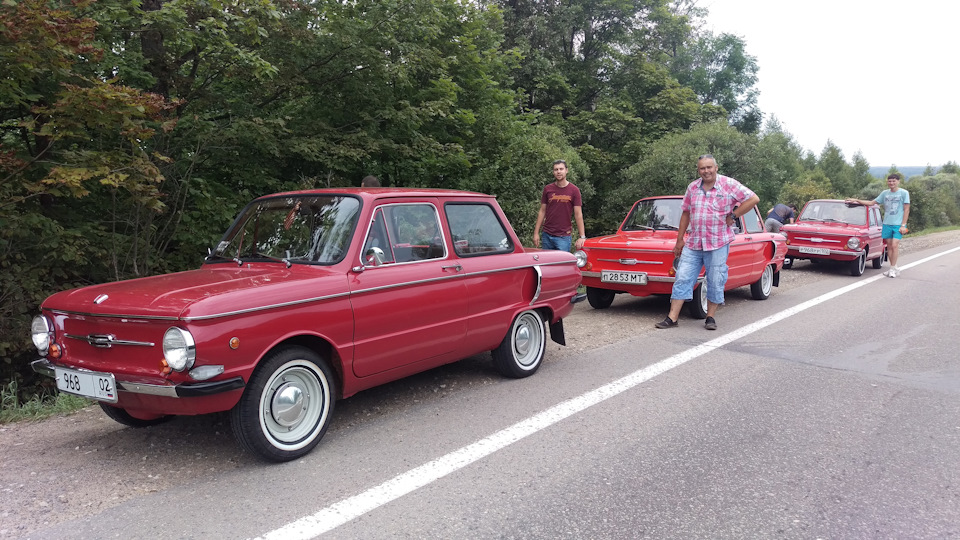 На подъезде к Калуге — ЗАЗ 968