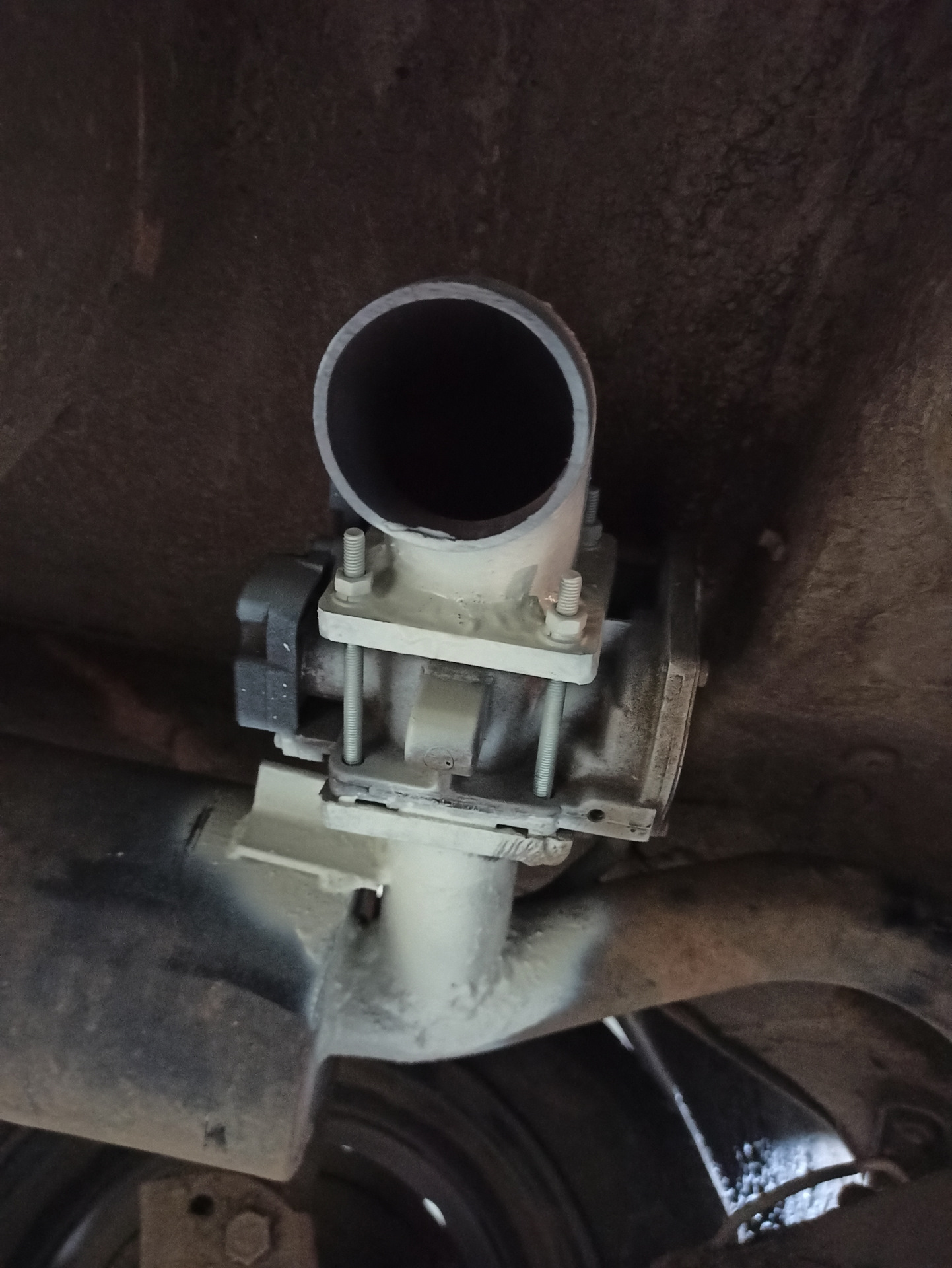 Электронная заслонка на выхлоп + прошивка попкорн — Lada 21104, 1,5 л ...