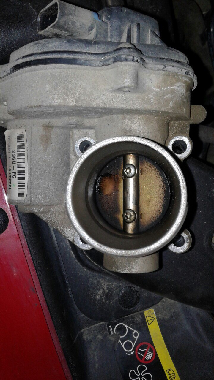 Номинация на премию "самая грязная дроссельная заслонка на Volvo s40 ...