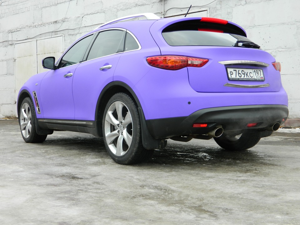 Infiniti fx35 зеленая