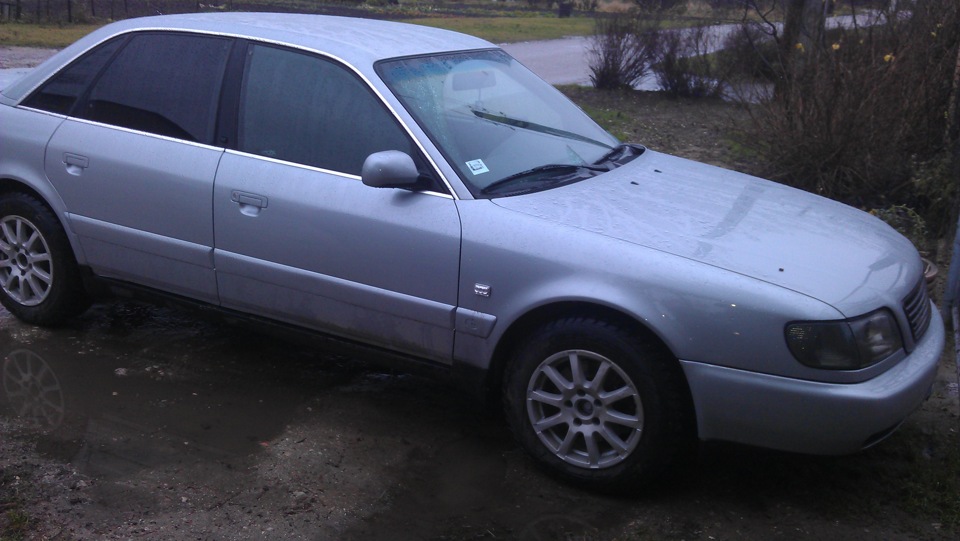 переход на зиму и фото после покраски — Audi A6 (C4), 2,5 л, 1995 года ...