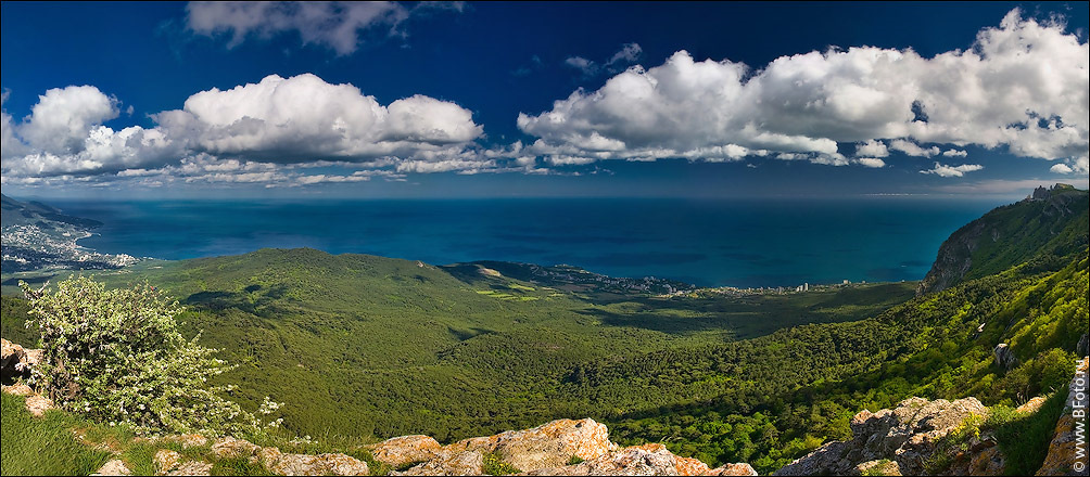 Крым горы панорама