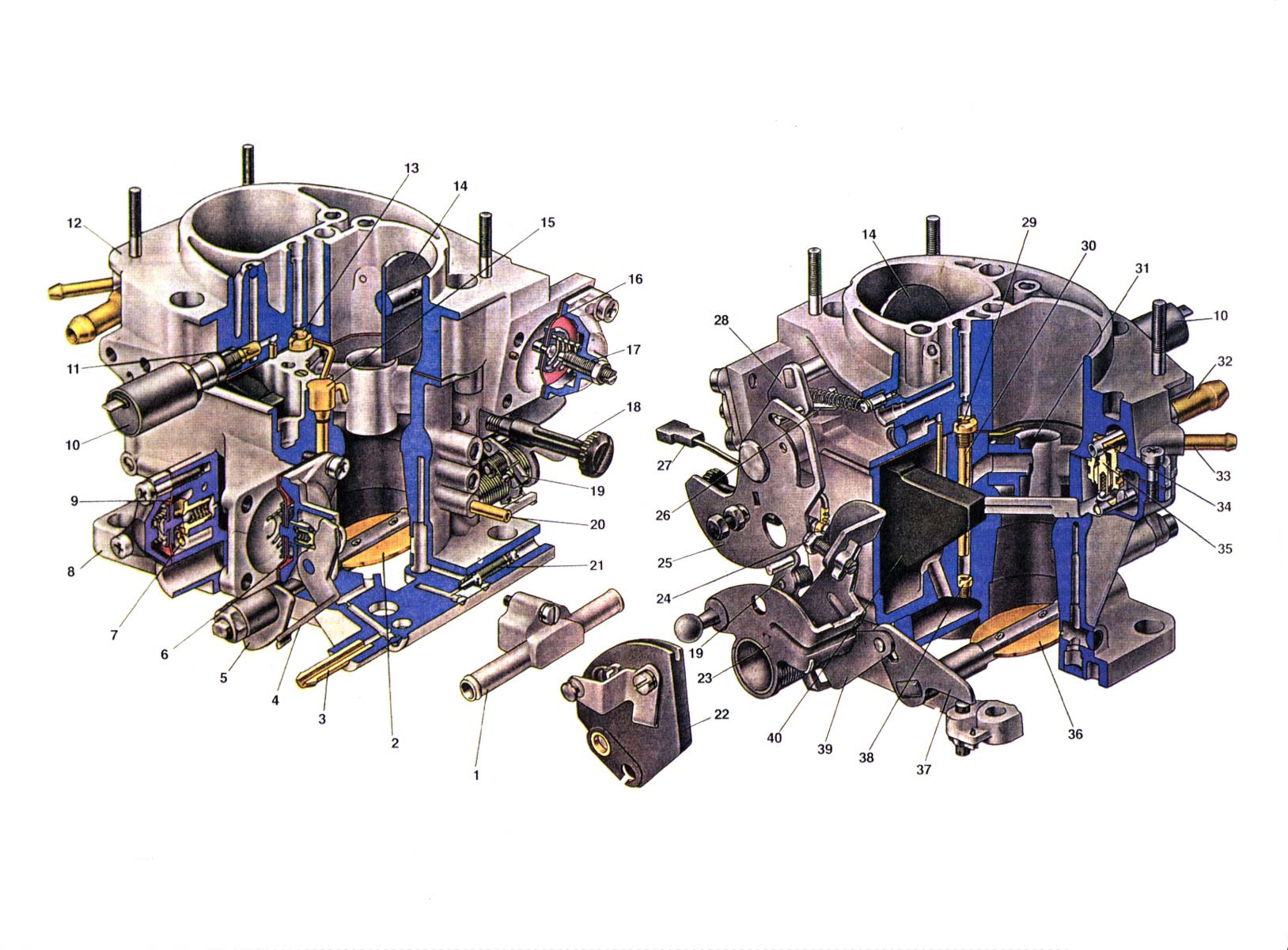 Устройство карбюратора ваз