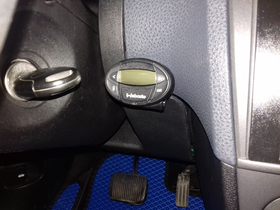 Установка или перенос мини таймера Webasto. Ford Fiesta 2007 — Ford ...