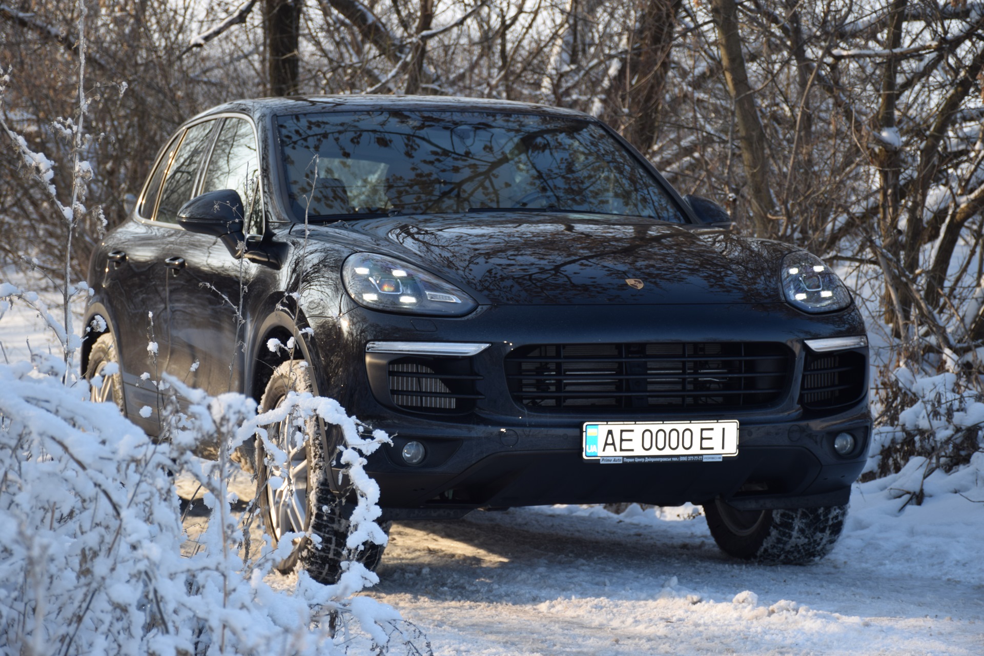 Porsche Cayenne для бездорожья