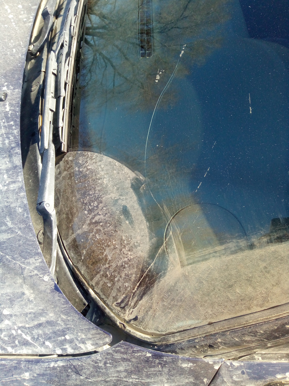 help! по лобовому стеклу — Audi 80 (B4), 2 л, 1993 года | поломка | DRIVE2