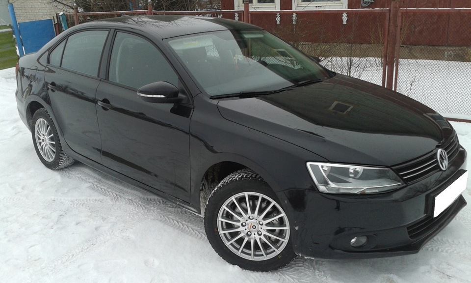 Зимние колёса — Volkswagen Jetta VI, 1,4 л, 2012 года | шины | DRIVE2