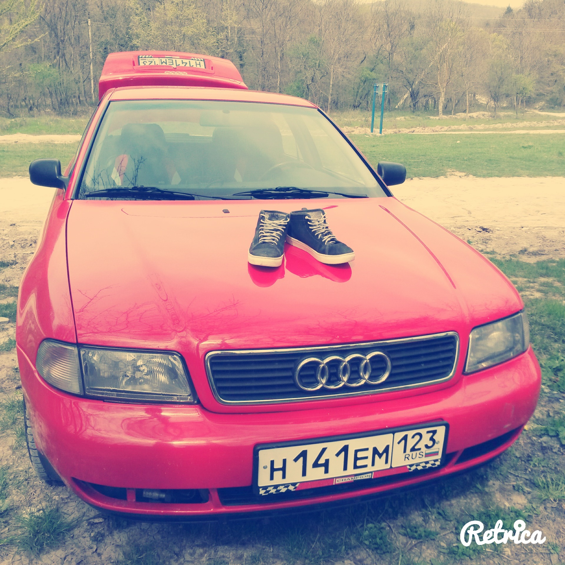 Пришла весна… — Audi A4 (B5), 1,6 л, 1996 года фотография DRIVE2