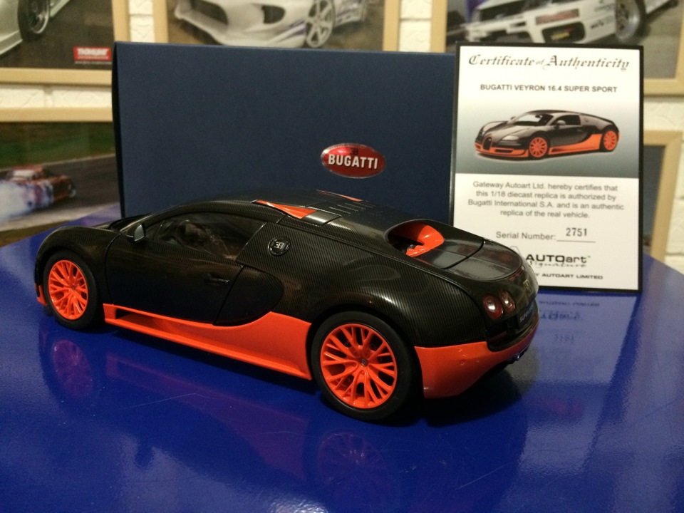 autoart bugatti veyron super sport