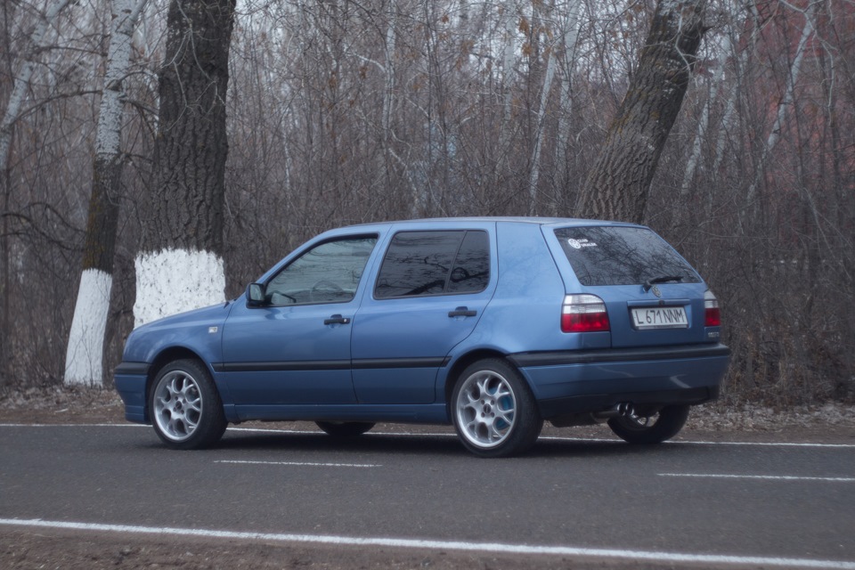 Таким был в 2015г )) Жаль нет фото с самого начала нашей истории ( — Volkswagen Golf Mk3