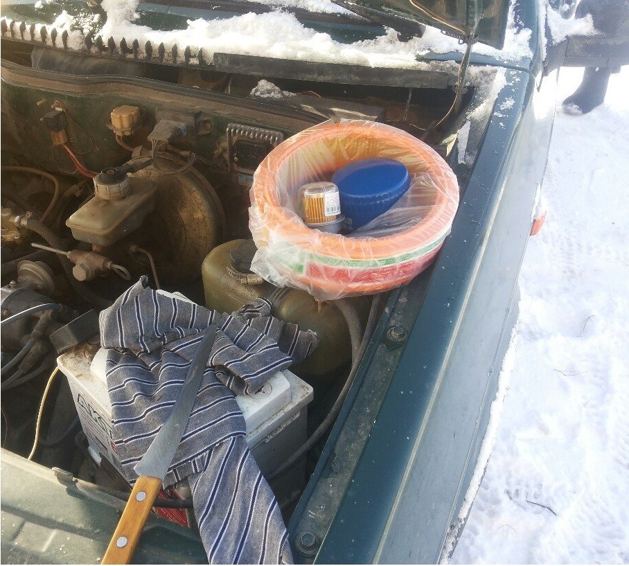 4. Сделал небольшое ТО. — Lada 21099, 1,5 л, 1997 года | плановое ТО ...